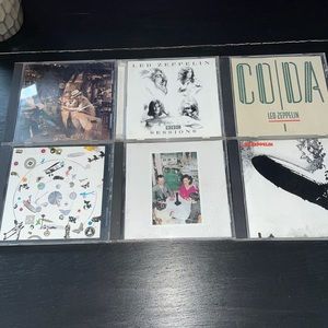 6 Led Zeppelin CDs